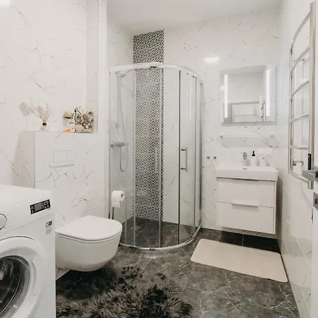 Bangu Namai - Apartamentai Su 2-iem Terasomis Daire *