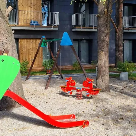 Butas Bangu Namai - Apartamentai Su 2-iem Terasomis Palanga