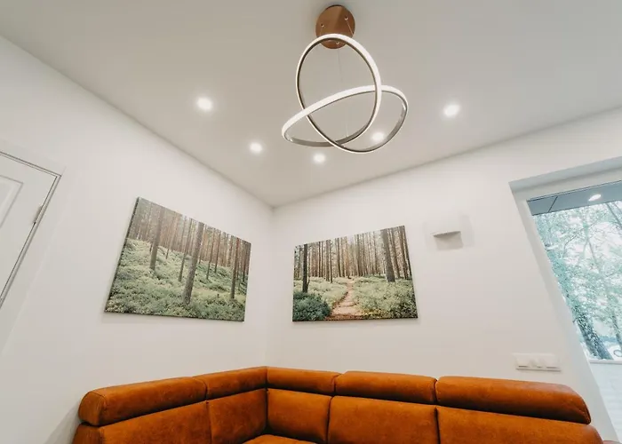 Apartmán Bangu Namai - Apartamentai Su 2-iem Terasomis *