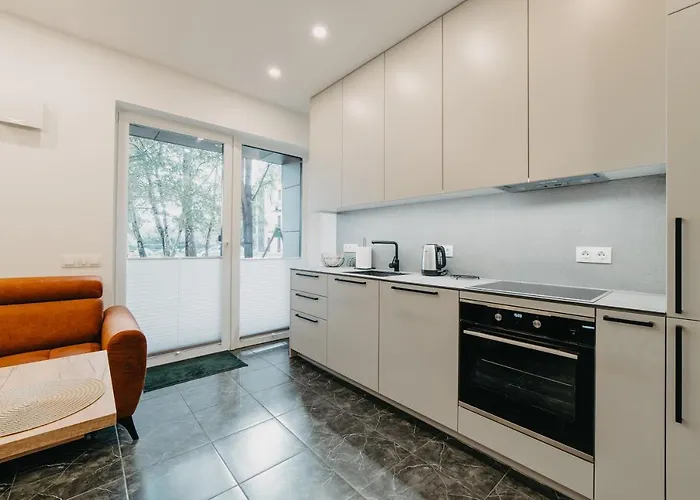 Bangu Namai - Apartamentai Su 2-iem Terasomis Apartmán