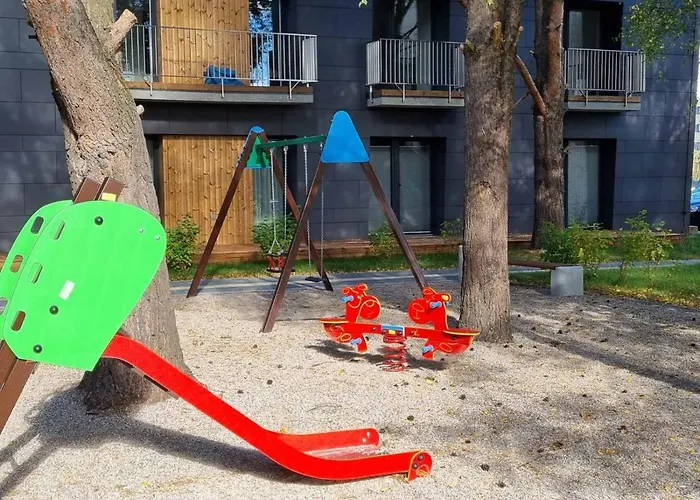 Apartmán Bangu Namai - Apartamentai Su 2-iem Terasomis Palanga