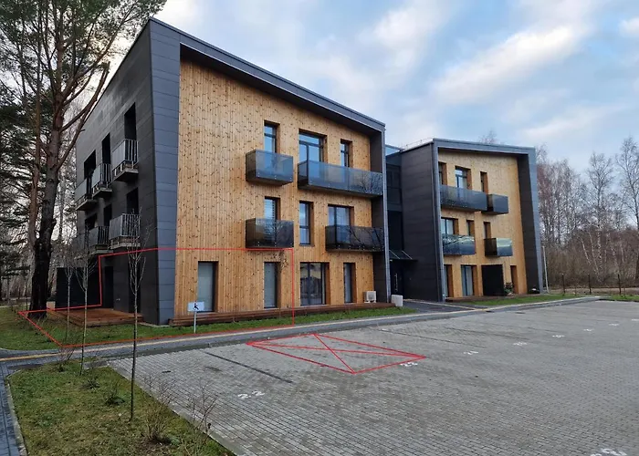 Apartmán Bangu Namai - Apartamentai Su 2-iem Terasomis Palanga