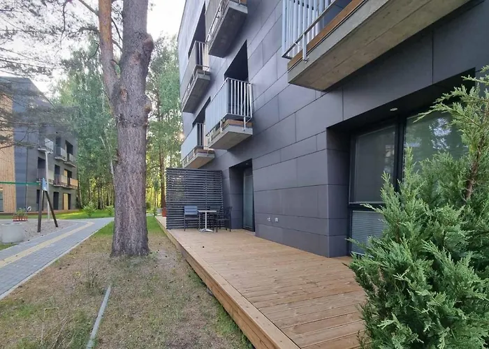 Daire Bangu Namai - Apartamentai Su 2-iem Terasomis Palanga